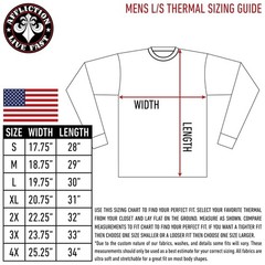 Xtreme Couture by Affliction Men’s Thermal Shirt COLLISON Skull Biker Black