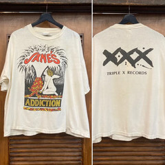 Vintage 1980’s From 1987 “jane’s Addiction” Original Rock Band T-shirt IM0750
