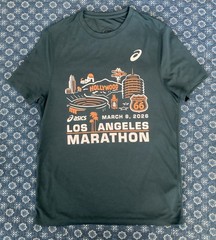 Los Angeles Marathon 2026 Asics T-Shirt / Sz SMALL / Perfect