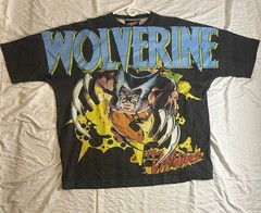Art For Villains Shirt Men’s 3XL Grey AOP X-men Wolverine