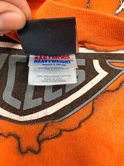 Vintage 90’s Harley Davidson Lightning AOP Tee Shirt, Rare Piece.