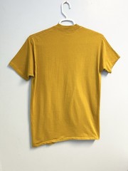 Vintage 70s Jockey Life Sun T Shirt Mustard Yellow Tee Mens XL Made in USA