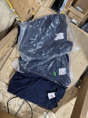 Lot Of 3 Navy 2xL Shaber Brand Premium First Quality Last Of Inventory S/s