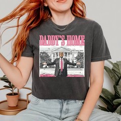 Daddy’s Home Trump White House Graphic Tee Funny Political Election T-Shirt