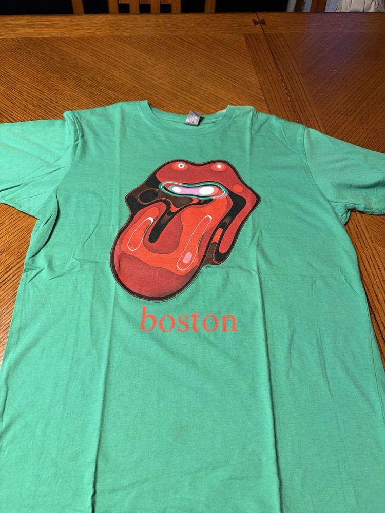 The Rolling Stones Boston 2005 Tour Tee Official vintage concert t-shirt Size M