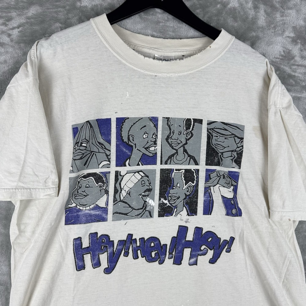 Vintage Gildan Platinum Fubu Fat Albert Graphic T-Shirt Men’s Size XL Y2K