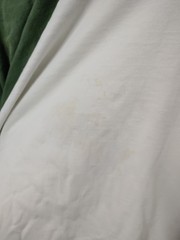 Vtg Dragon 3/4 Sleeve Art Shirt Asia Japan Size L Cotton Bleach Spots Wear A53
