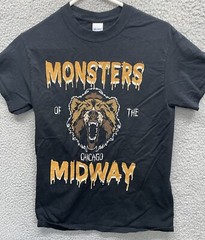 🔥 Chicago Bears • Monster Of The Midway • T Shirt • Gildan • NFL • Size S