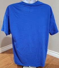 T-shirt Men XL Blue Gildan Short Sleeve Dryblend Sunpower Logo NWOT