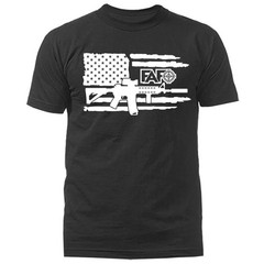 FAFO 2A Pro Gun Rights Patriotic American Flag T-shirt