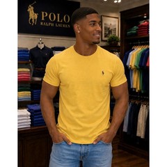 Polo Ralph Lauren Mens Winter Yellow Cotton Crewneck T-Shirt 3XB 710/671615022