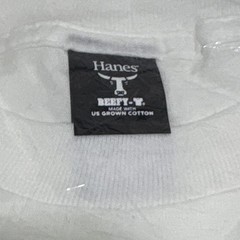 Hanes Beefy-T Men’s S White blade and soul Graphic Cotton Crewneck T-Shirt