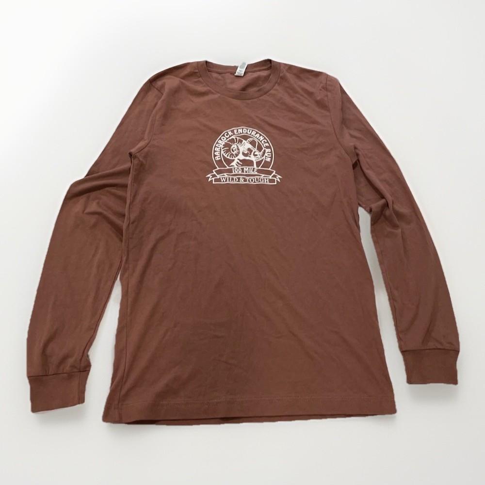 Hardrock 100 Mile Run Silverton “Wild & Tough” Long Sleeve T-Shirt Men’s Small