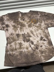 Vintage Y2K Bacardi O Are You Type O Tie Dye T Shirt Mens XL Made USA