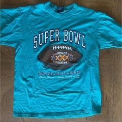 Vintage 90s Super Bowl XXX T Shirt Large Nutmeg