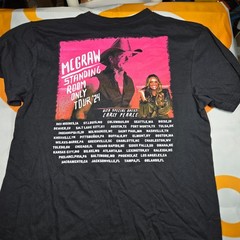 Tim McGraw Standing Room Only Tour 2024 T-Shirt Black Multiple Sizes