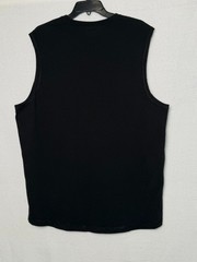 Brahma Sleeveless Crew Neck Pocket Tank Top Men’s Size XL Black Cotton Blend