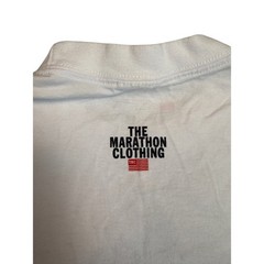 The Marathon Clothing TMC Crenshaw Shirt White Royal Blue Mens Large L Nipsey