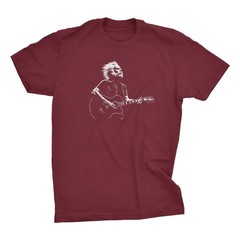 Bobby Weir Grateful Dead T-shirt tribute silhouette Cassidy ringspun shsl