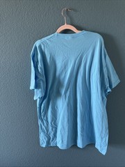 Port & Company PC43 Lightweight Cotton Tee, Aquatic Blue, Size XL