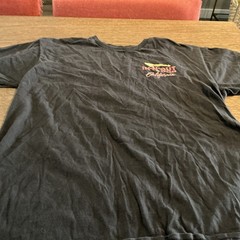 In N Out Shirt Mens Large Black California Double Sided Casual Outdoors Food