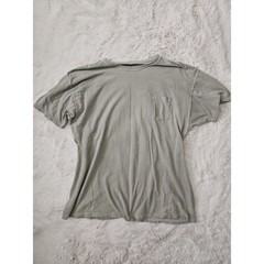 Hanes Green Pocket T-Shirt Crew Neck Casual Basic Tee Size XL/XG
