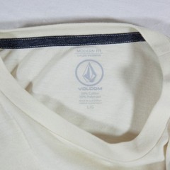 Volcom True To This t-shirt, men size L, Ivory