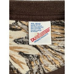 Vintage Duke Elusive Camouflage Shirt XXL 50-52 Long Sleeve Hunting USA Made