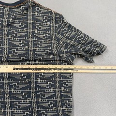 Howler Bros Shirt Mens Small Blue Geometric Pattern Surf Beach Graphic