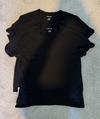 Set Of 2 Lacoste Plain Tee Underwear Crewneck Tee Mens XL T-Shirt Classic