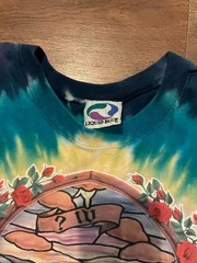 Vintage 90s Grateful Dead Shirt St. Saint Stephen Bear Tie Dye Hippie Band Tee