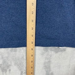 Non Stock Knitting Mill Mens XXL Blue USA Cotton Heavyweight T-Shirt 3660 NS