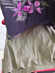 Lot Of 6 Pounds Mix Color Fibers XL To 3XL T Shirts Multiple Types Men’s And Wom