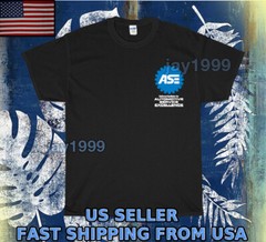 NEW SHIRT ASE AUTOMOTIVE SERVICE LOGO UNISEX T-SHIRT FUNNY MEN’S SIZE S-5XL