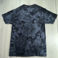 Street Fighter 2 Turbo Shirt Mens Medium Graphic Print Black Tie Dye Video Game