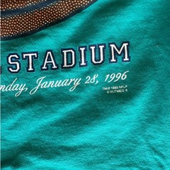 Vintage 90s Super Bowl XXX T Shirt Large Nutmeg
