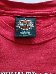 Vintage 1995 Harley Davidson V-Twin Tradition Houma LA SINGLE STITCH XL Shirt