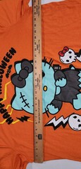 Hello Kitty Happy Halloween Men’s Shirt Sanrio Frankenstein 2XL