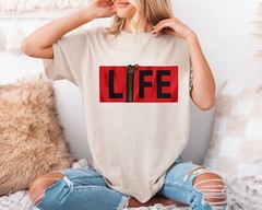 Life Shirt, Inspirational Graphic Tee, Motivational T-Shirt, Casual Wear