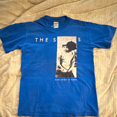 Vintage Gildan Ultra Cotton The Smiths “How Soon Is Now?” Blue Graphic Tee S