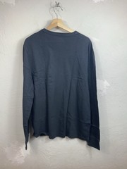 J.Crew Mens Garment Dyed Long Sleeve Pocket T-Shirt XL Dark Slate Grey NWT
