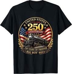 Big Boy 4014 Vintage 250 Steam Locomotive Railroad Train T-Shirt