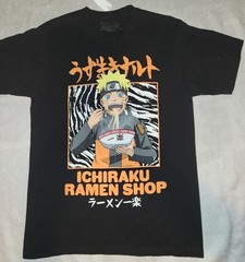 Naruto T-Shirt – Ichiraku Anime T-Shirt M 38 40 Ramen Shop