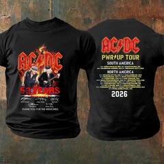 Rock Power Up Tour 2026 Anniversary T-Shirt Reprint HOT ITEM