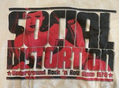 SOCIAL DISTORTION Shirt NOFX Bad Religion Ramones Misfits Black Flag Adolescents