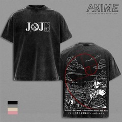 Steel Ball Run T-Shirt, JoJo’s Bizarre Adventure Graphic Tee 2Version