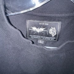 Darc sport X Batman Bane Oversized Premium Tee Dark Knight Rises true black L