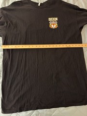 Dixxon Flannel Co T-Shirt Mens 2XL Black Short Sleeve “LIVIN’ HEAVY” USA Made