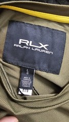 NEW RLX Ralph Lauren Performance Long Sleeve T-Shirt Crew Neck Golf Green L $128