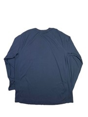 Carhartt Force Men’s XL Relaxed Fit Midweight Long-Sleeve Pocket T-Shirt Navy